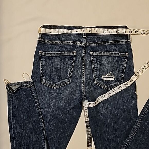 AGOLDE distressed skinny jeans 26 - Picture 5 of 13